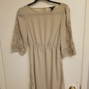 Delicate cream dress